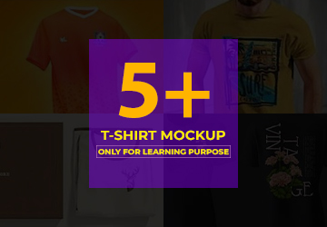T-Shirt Mockup Bundle 05